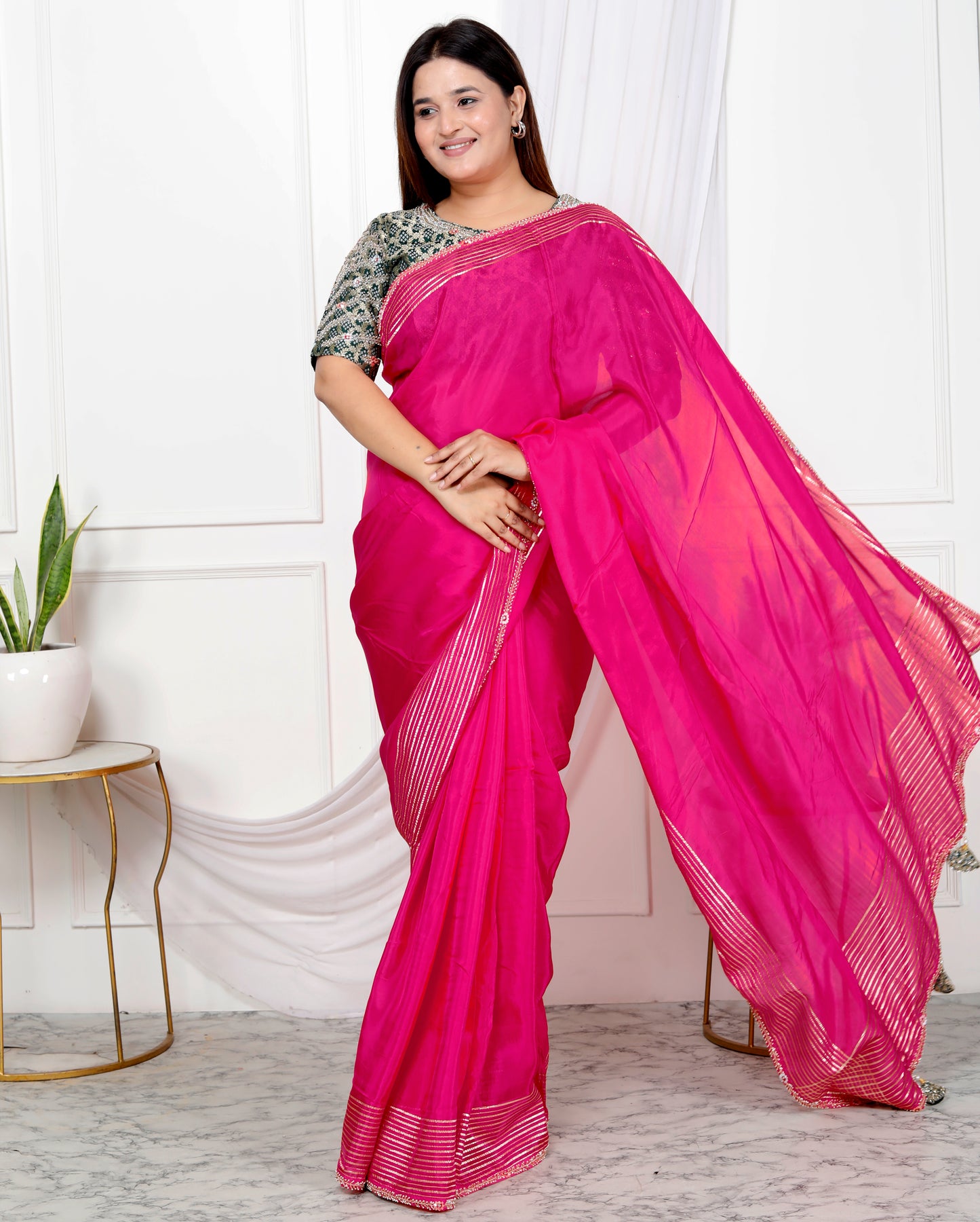 HO SILK HANDWORK SAREE