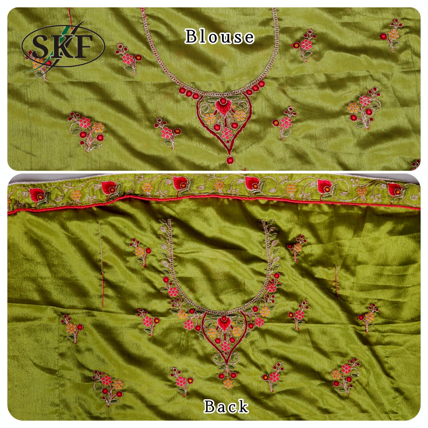 MULTI COLOUR EMBROIDERY LEHNGA
