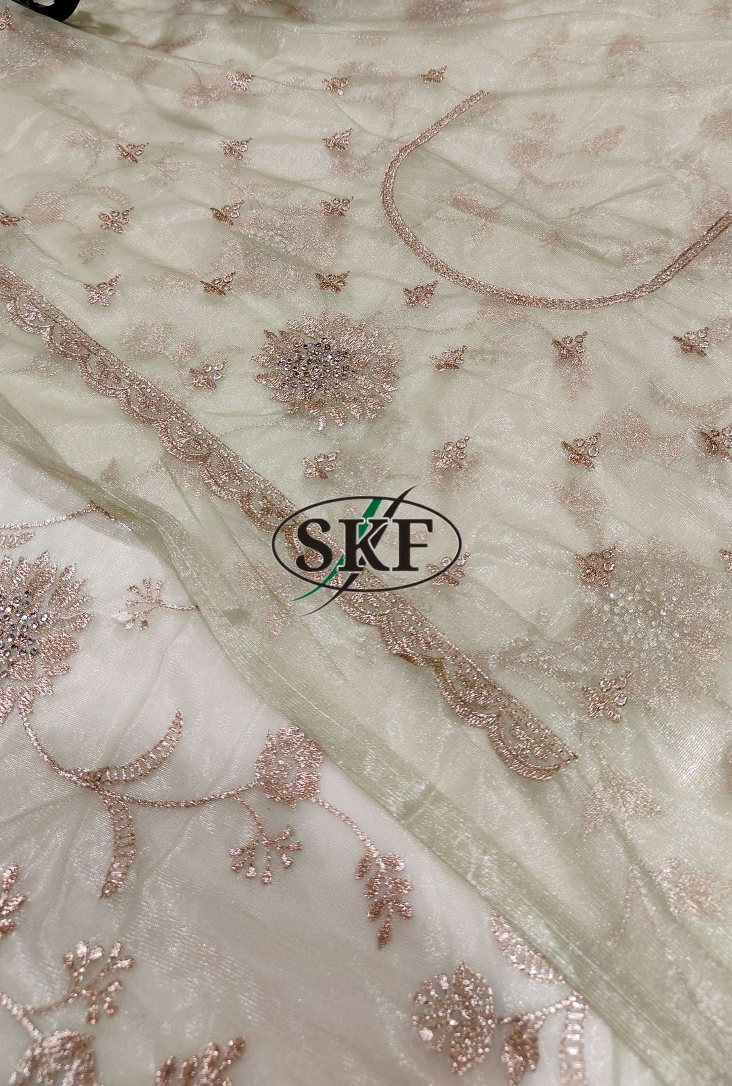 ORGANZA EMBROIDERY SAREE