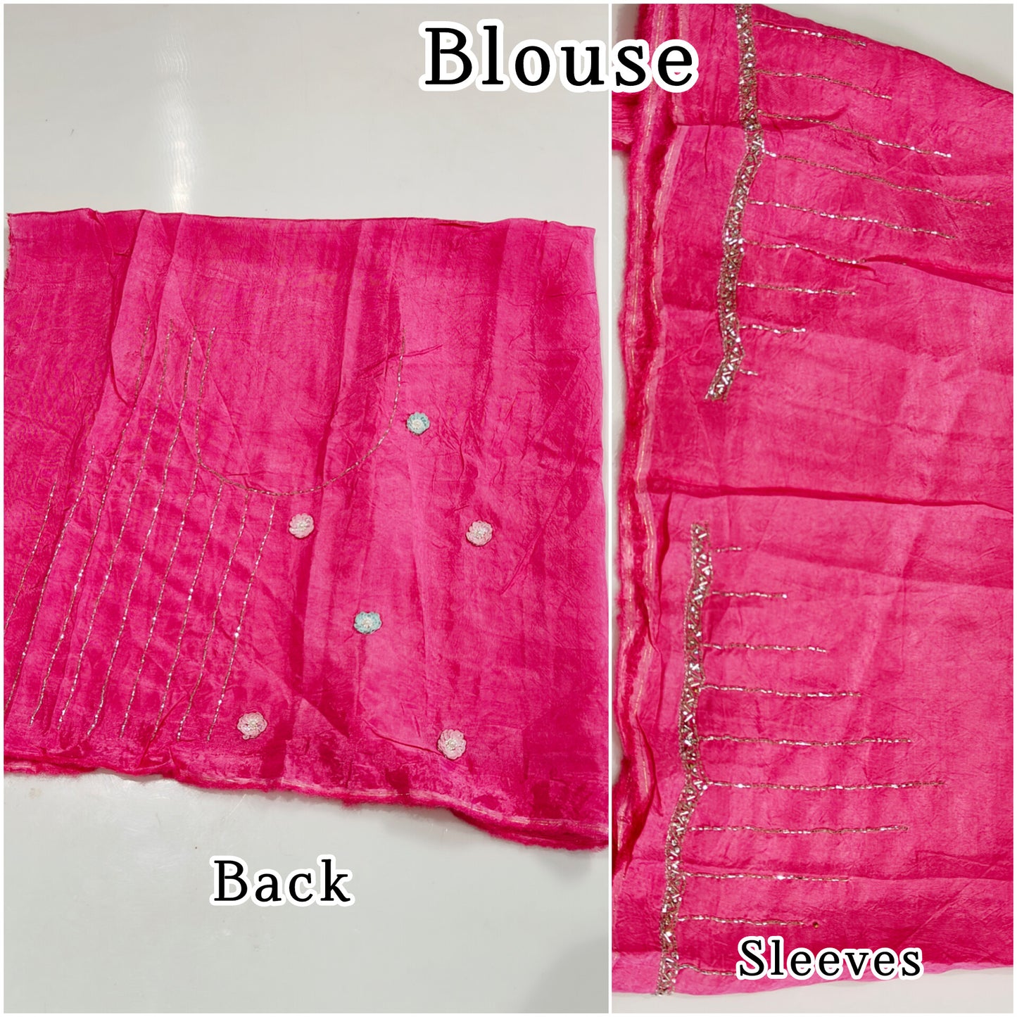 JAIPURI MULTIDYE HANWORK SAREE