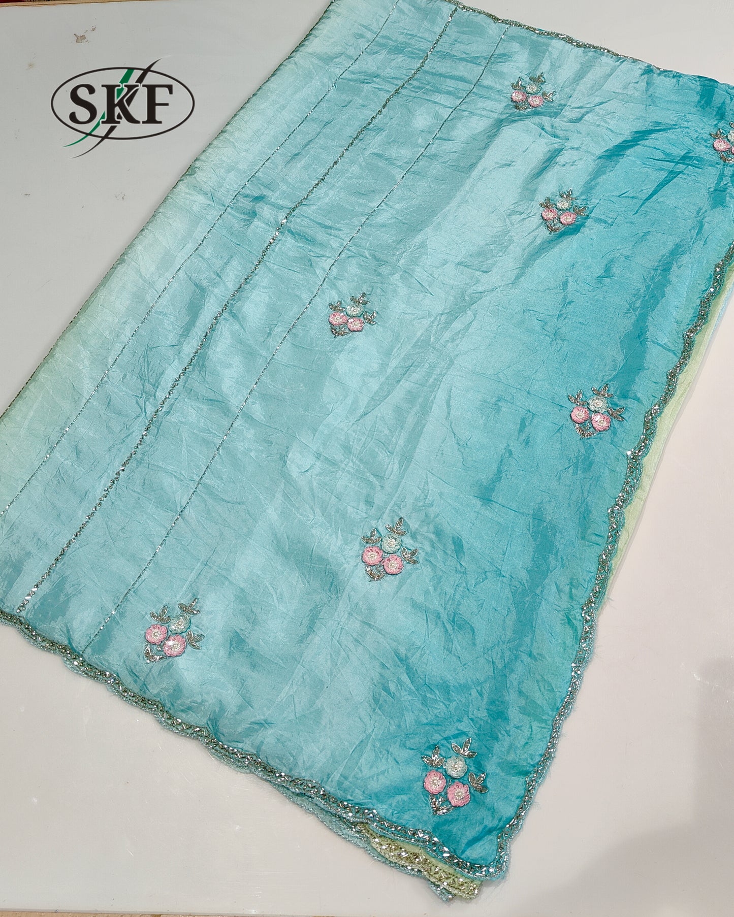 JAIPURI MULTIDYE HANWORK SAREE
