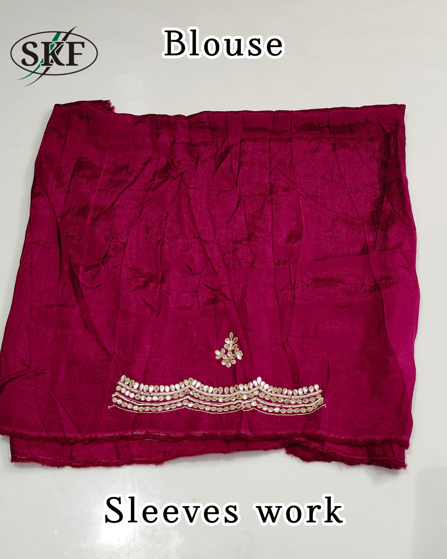 JAIPURI HANDWORK GOTTAPATTI SAREE