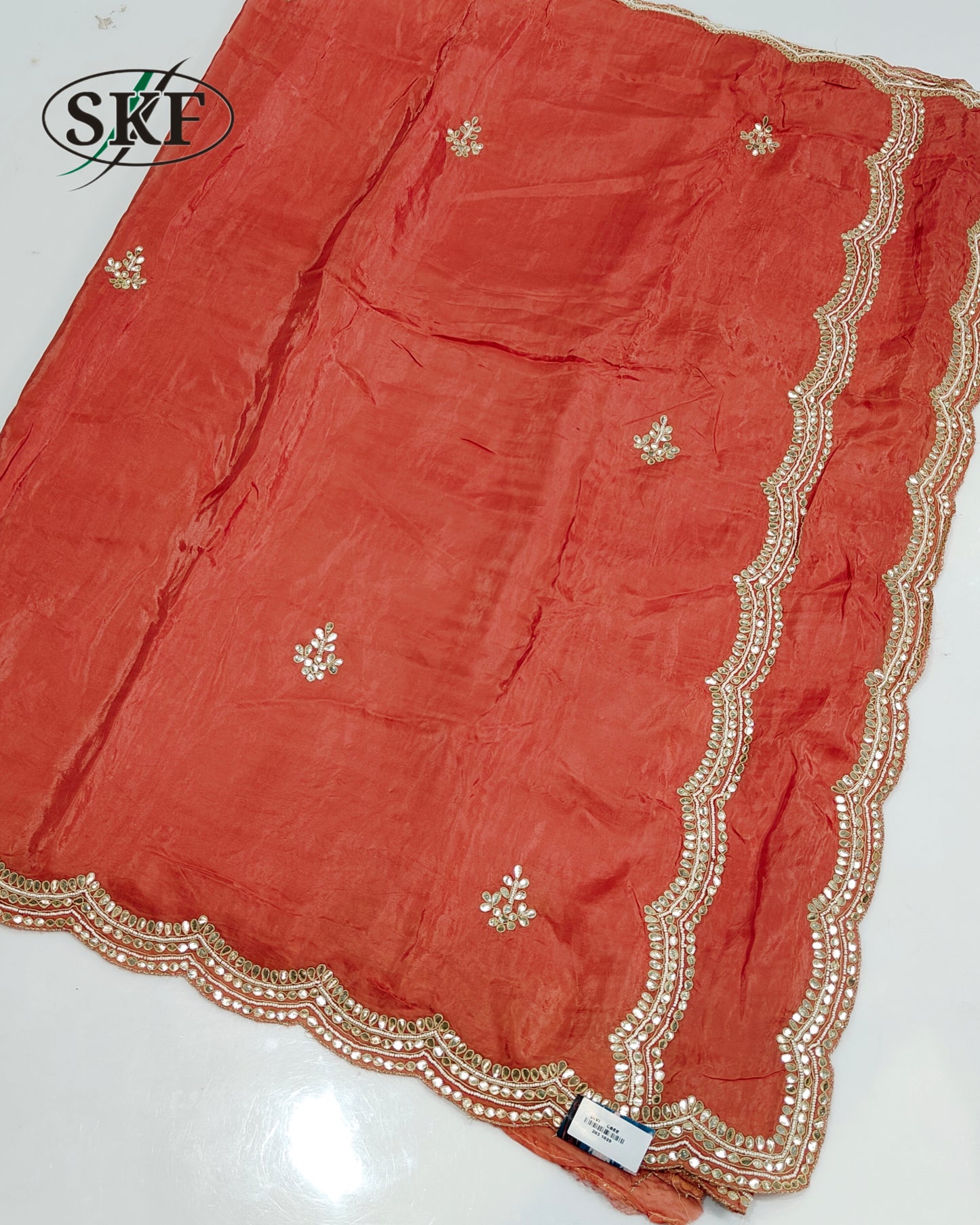 JAIPURI HANDWORK GOTTAPATTI SAREE
