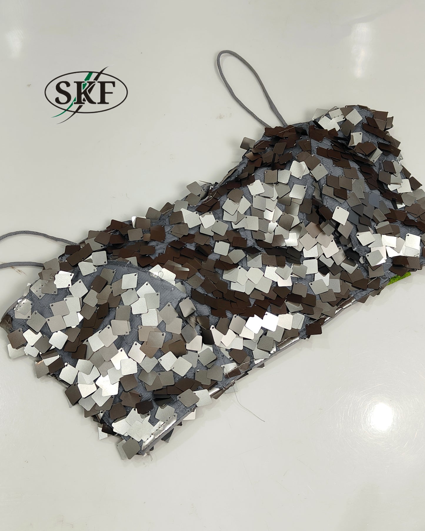 NET SPAGEHETTI SIPI WORK DESIGNER BLOUSE BY SKFBHOLUBHAI