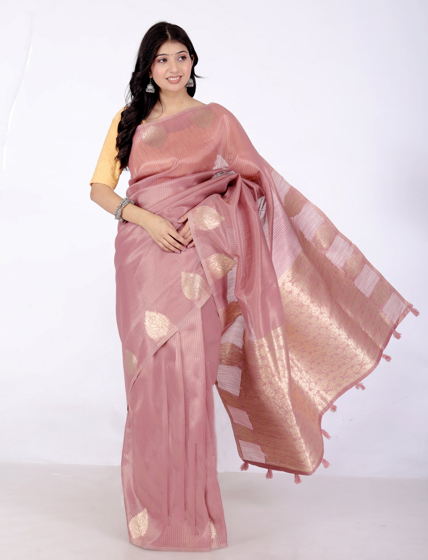 Pure Kota Doriya Zari weaving Saree