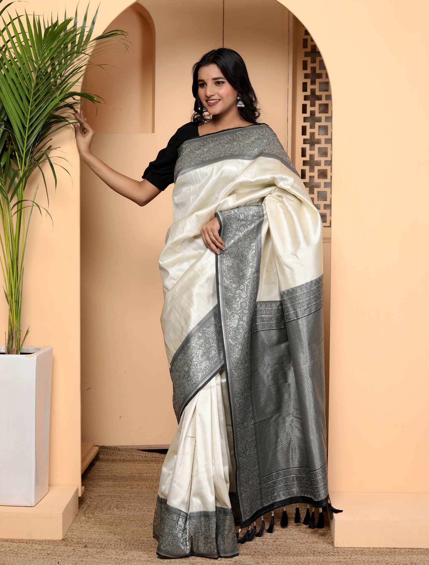 BANARSI SILK WEAVING SAREE