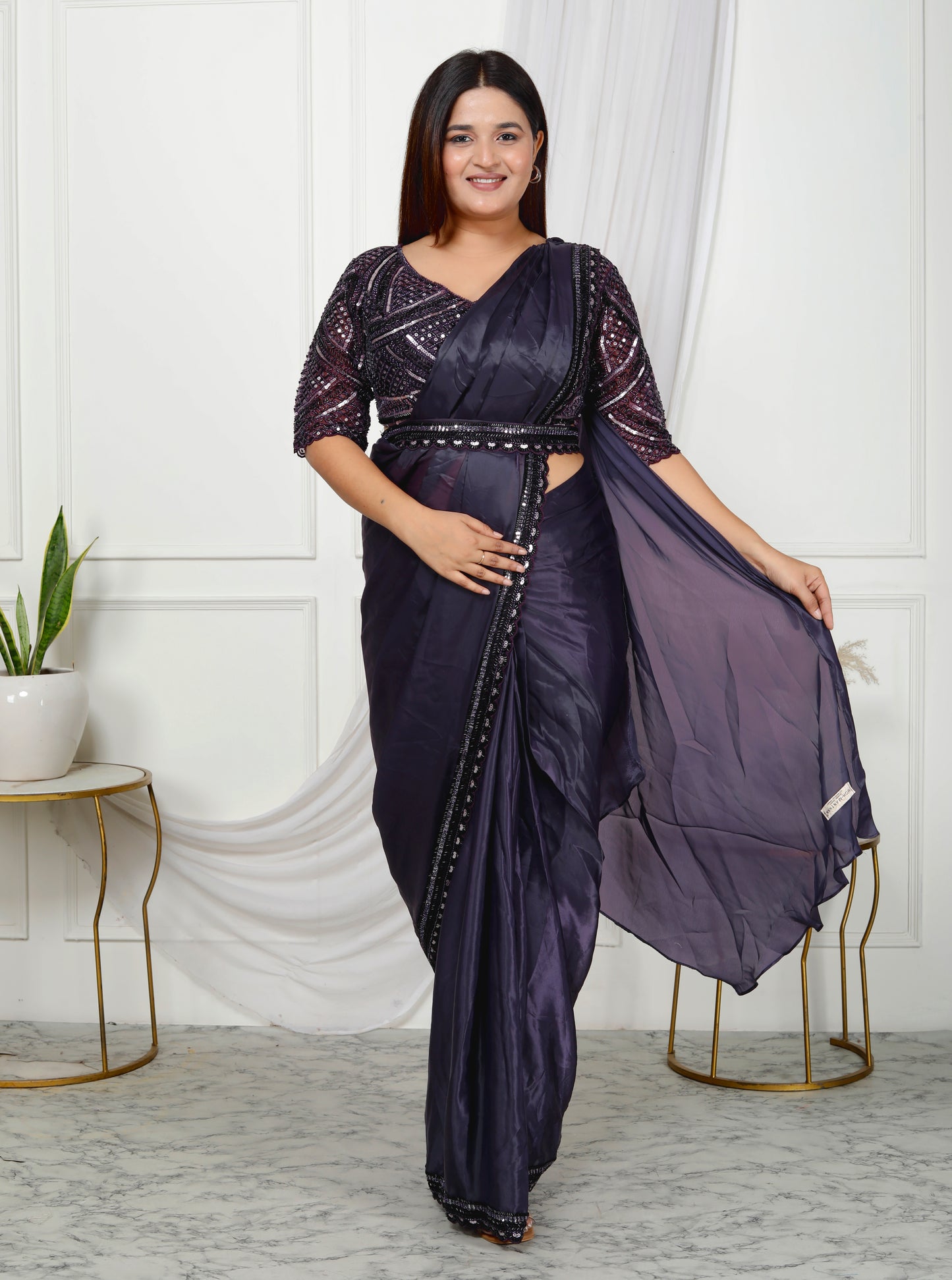 STYLISH SEQUENCE STICH SAREE