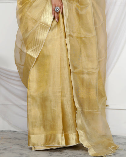 GOLDEN SILK SAREE