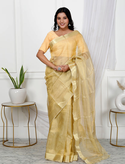 GOLDEN SILK SAREE