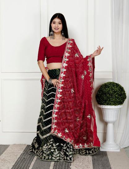 BHANDHANI GOTTAPATTI LEHNGA