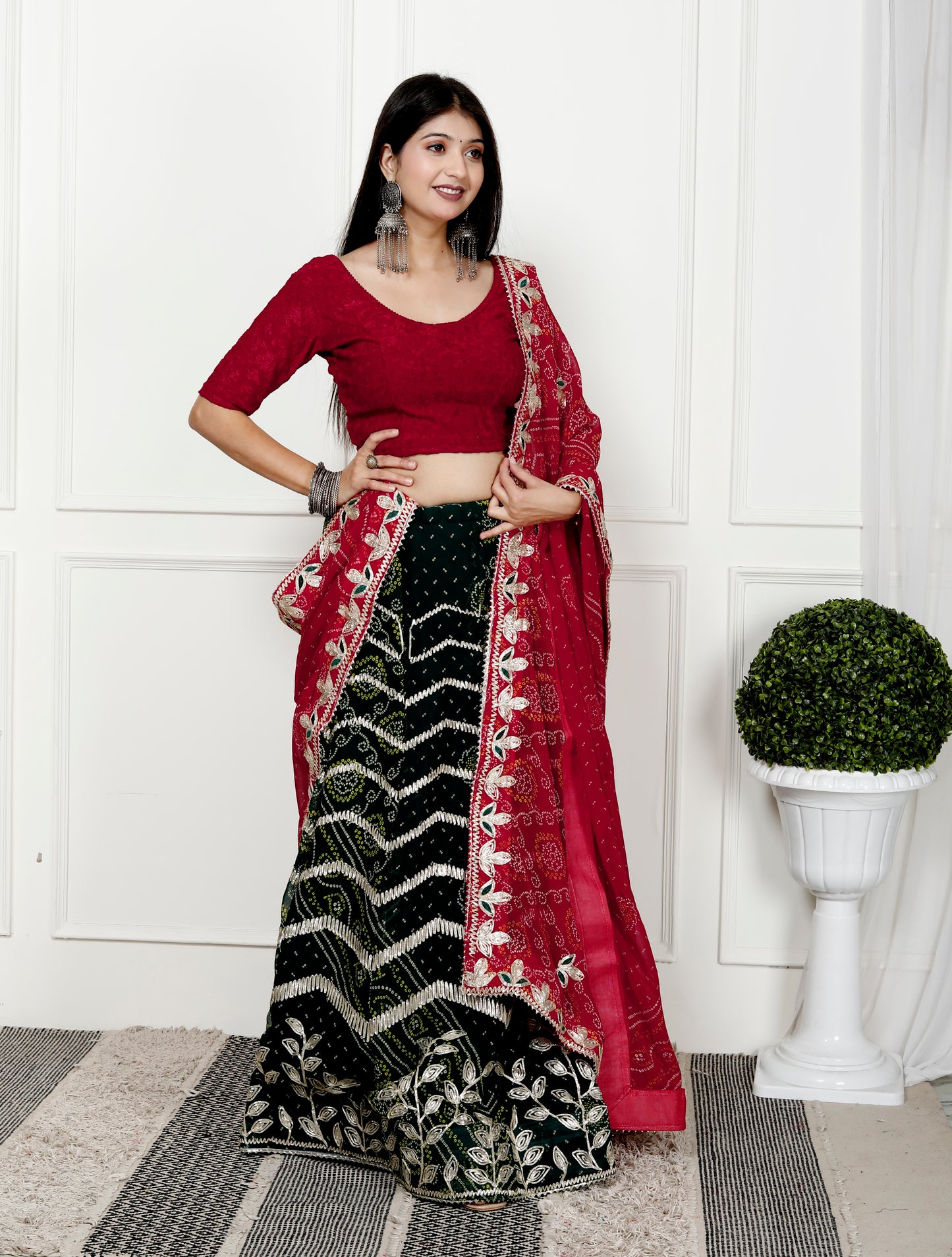 BHANDHANI GOTTAPATTI LEHNGA