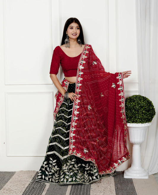 BHANDHANI GOTTAPATTI LEHNGA