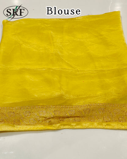 SILK MULTI WEAVING SAREE