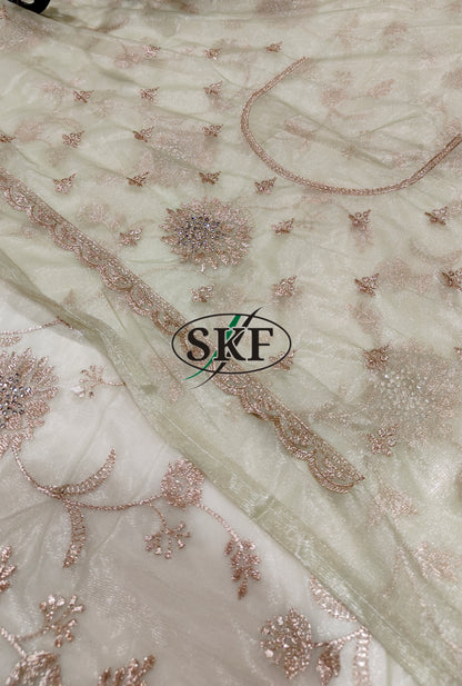 ORGANZA EMBROIDERY SAREE