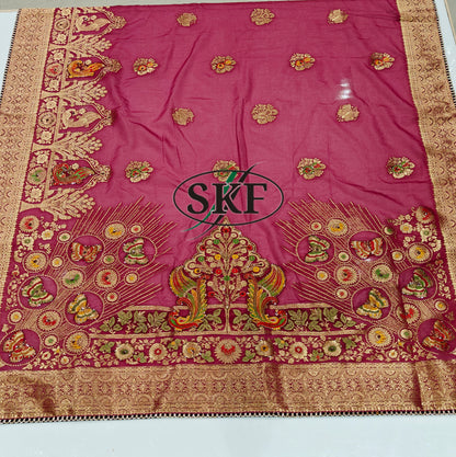 ZARI WEAVEING SILK SAREE