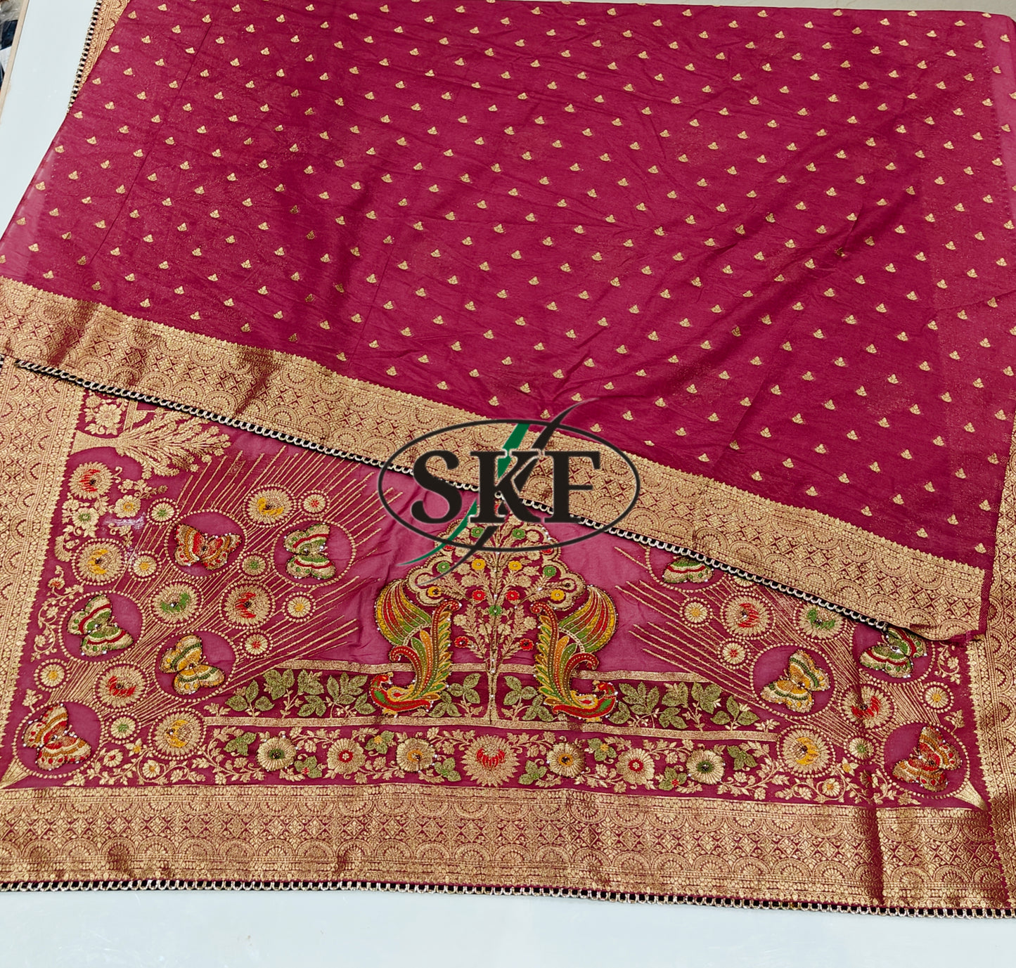 ZARI WEAVEING SILK SAREE