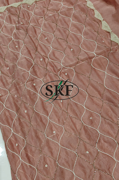 ORGANZA HANDWORK SAREE