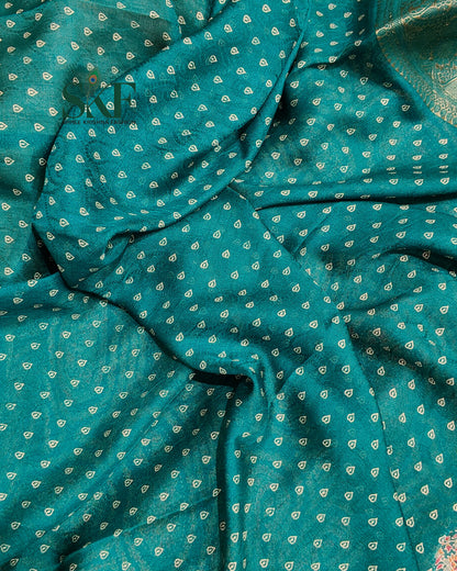 MARSHMELLO GEORGETTE DIGITAL PRINT DAILYWEAR RAMAGREEN SAREE BY SKFBHOLUBHAI