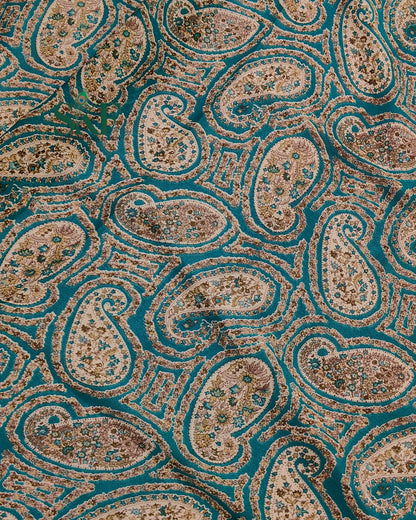 VISCOSS GEORGETTE DIGITAL PRINT DAILYWEAR RAMAGREEN SAREE BY SKFBHOLUBHAI