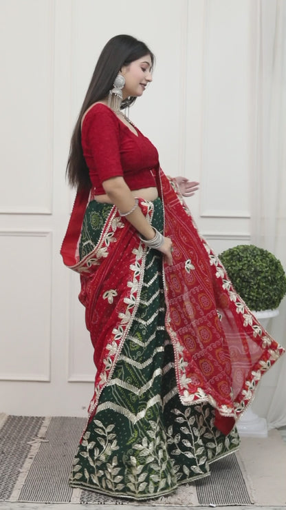 BHANDHANI GOTTAPATTI LEHNGA